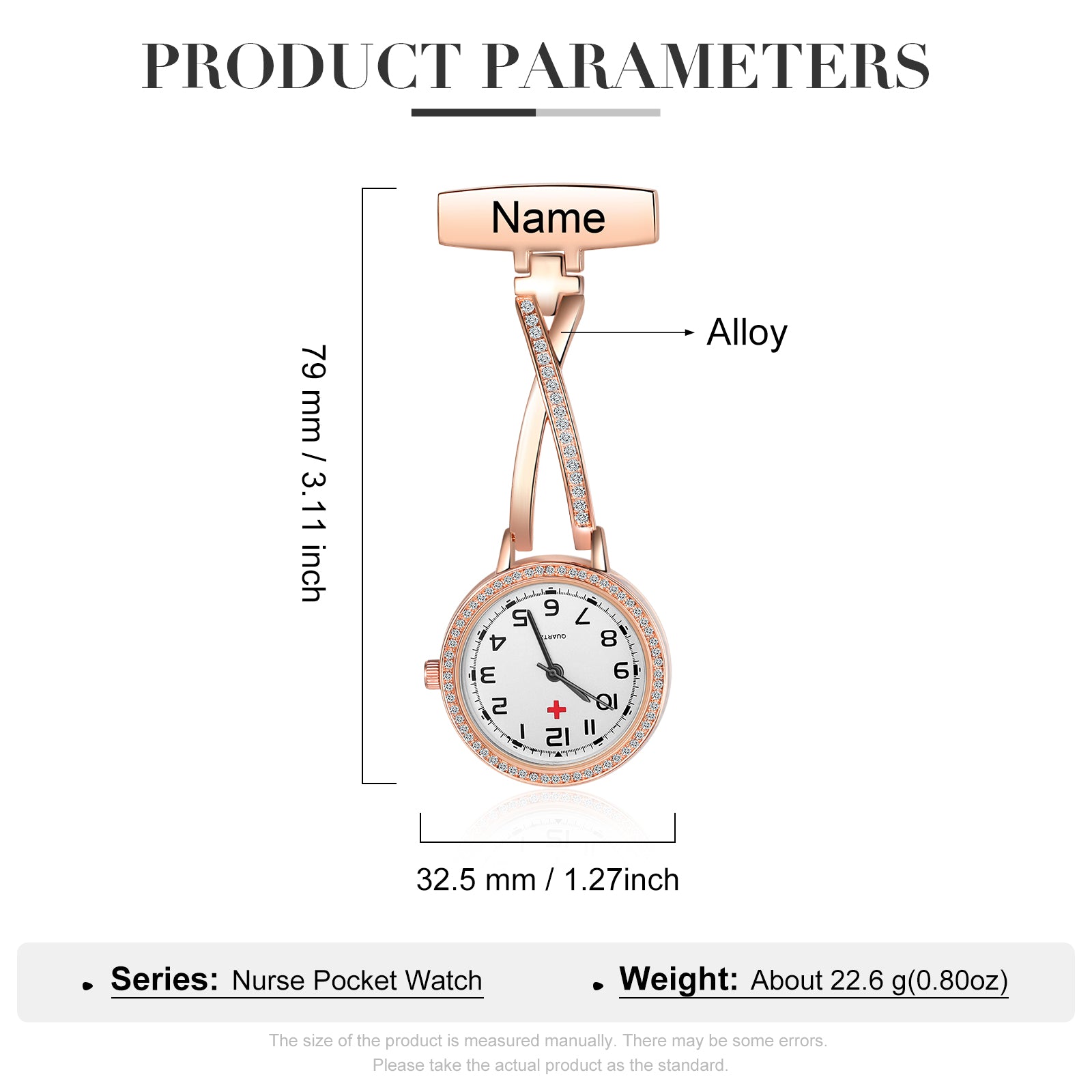 Custom Nurse Pocket Watch