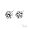 925 Sterling Silver Moissanite Earrings