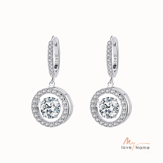 925 Sterling Silver Moissanite Earrings