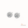 925 Sterling Silver Moissanite Earrings