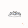 925 Sterling Silver Moissanite Ring