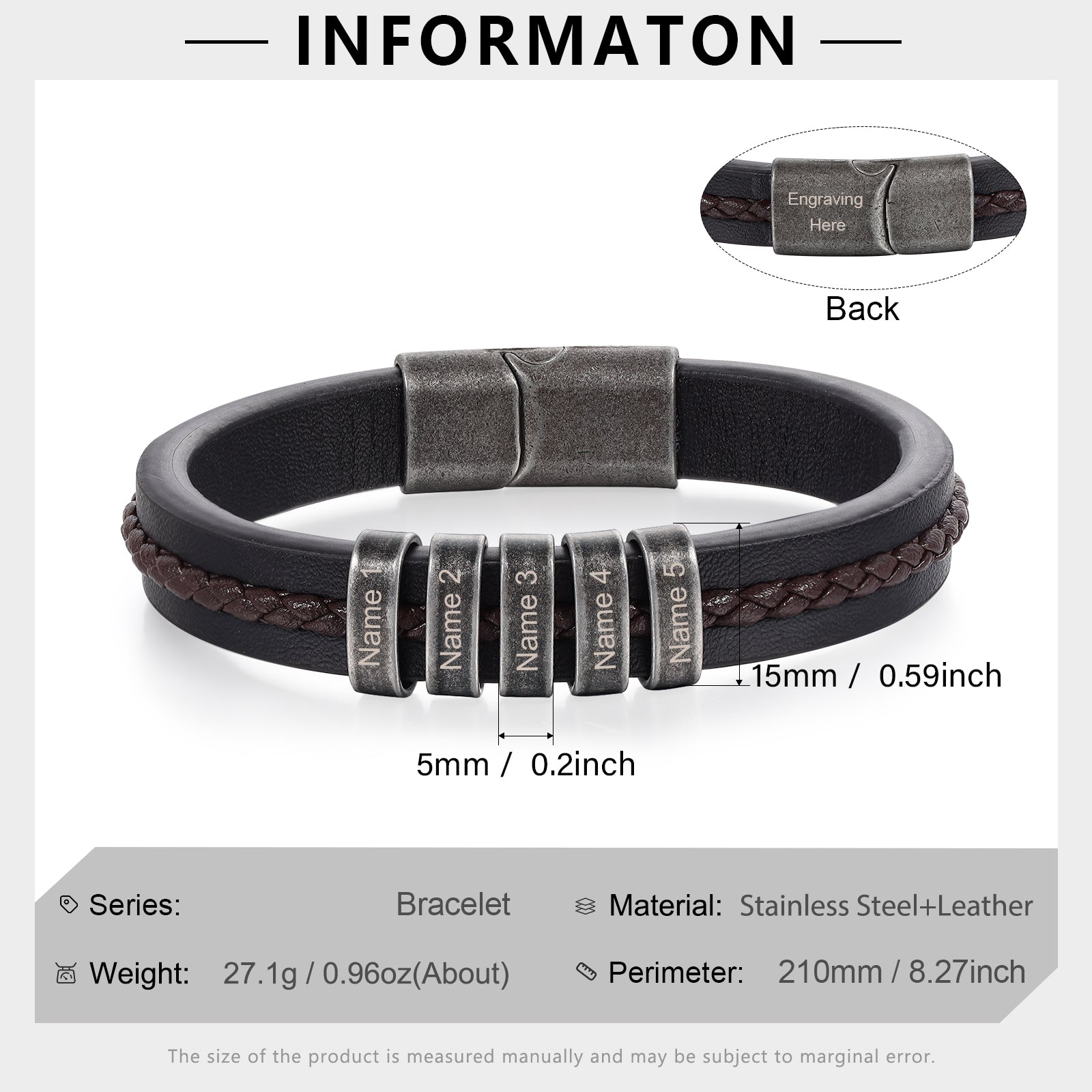 Custom Men Bracelet