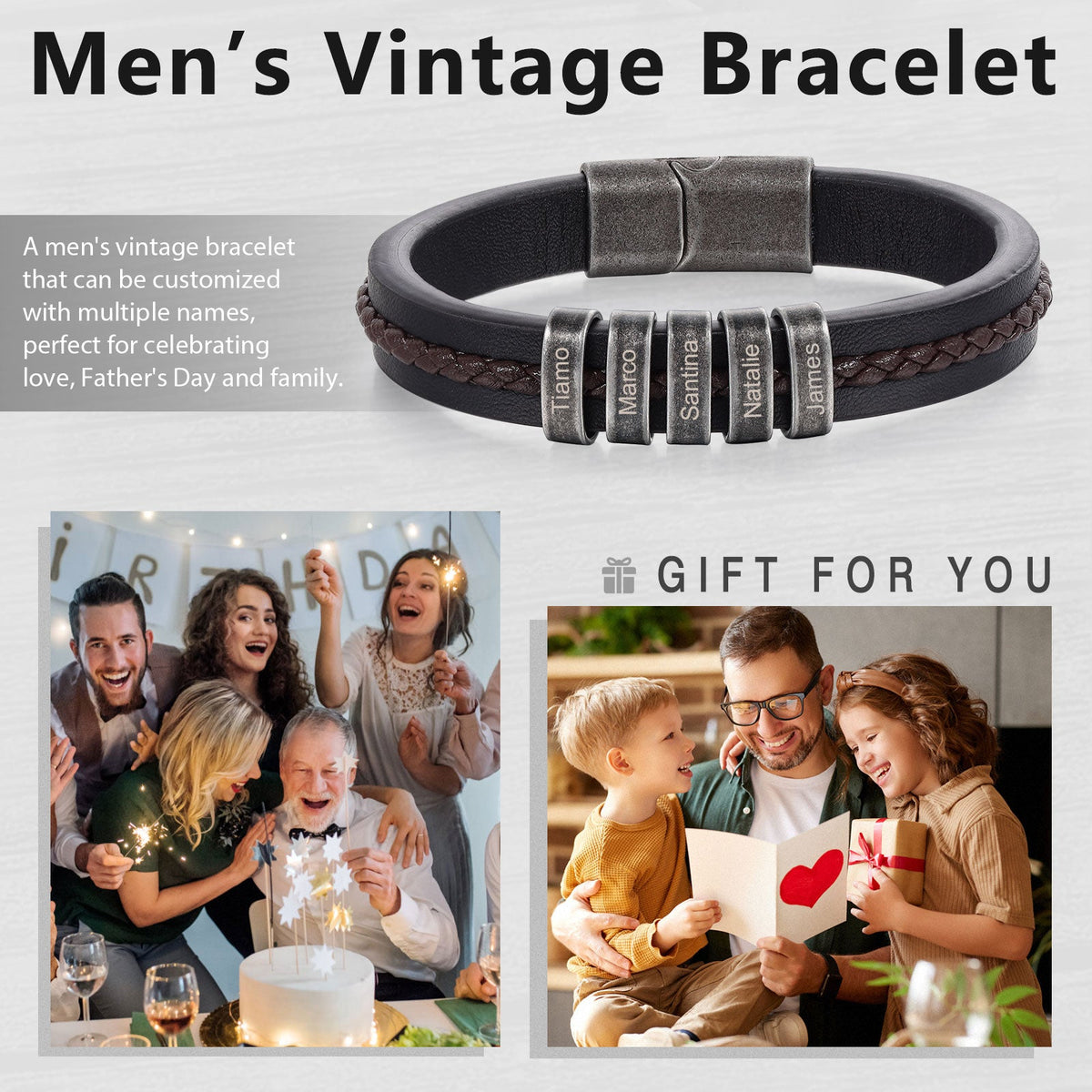 Custom Men Bracelet