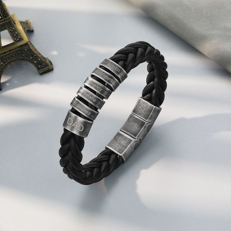 Custom Leather Bracelet