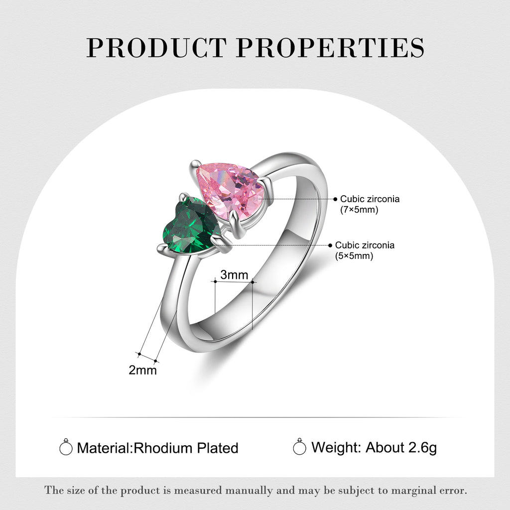 Custom Birthstone Ring