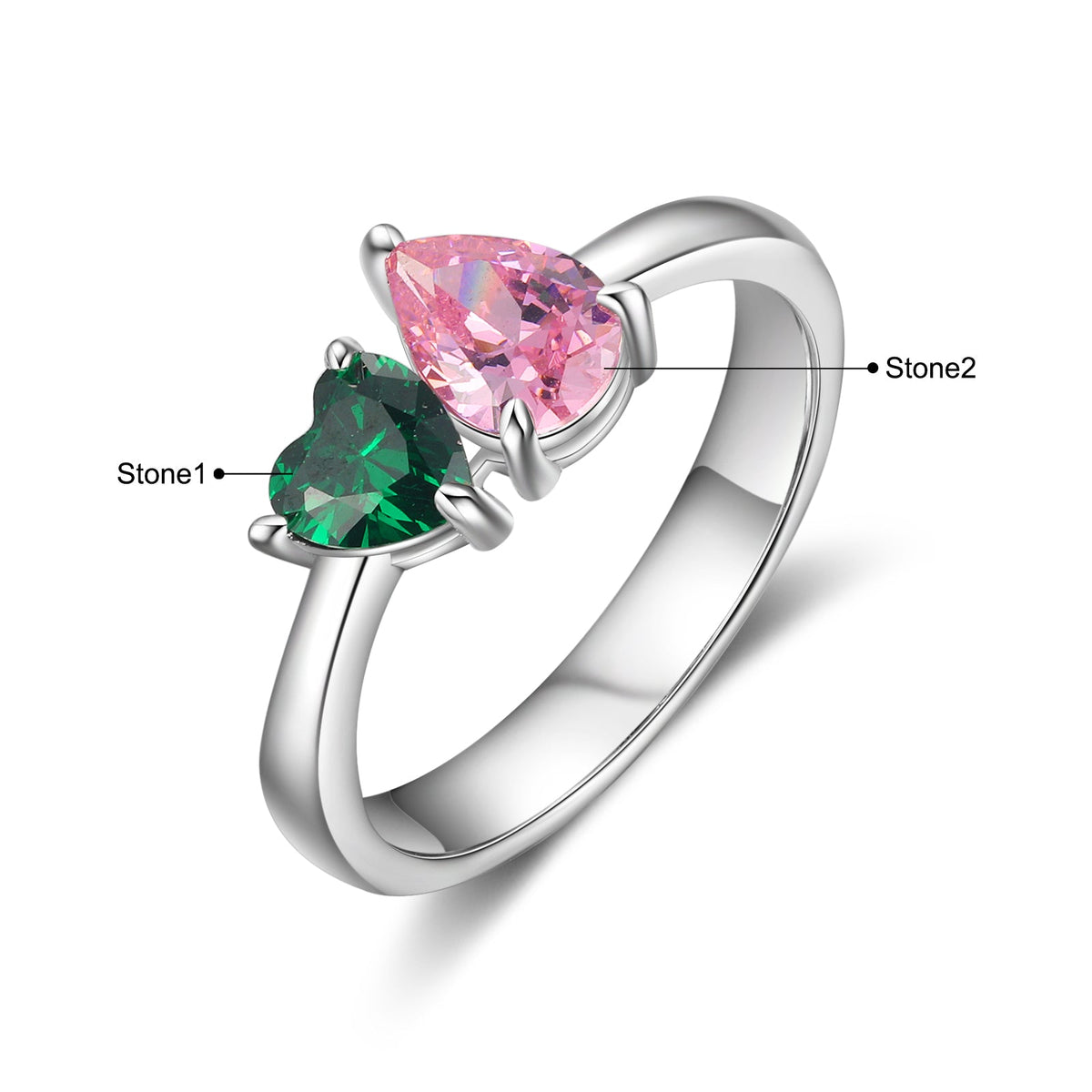 Custom Birthstone Ring