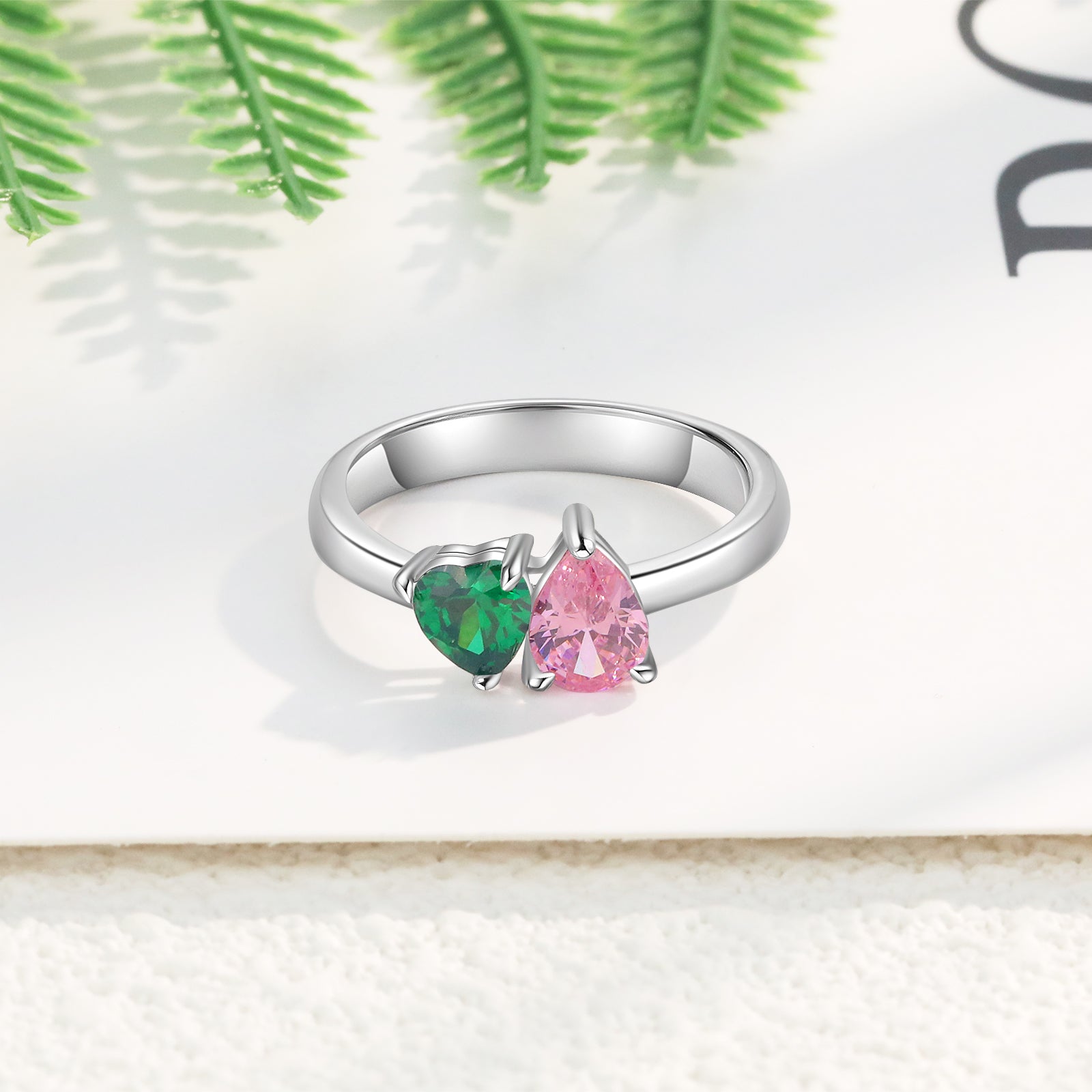 Custom Birthstone Ring