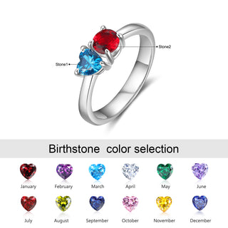 Custom Birthstone Ring
