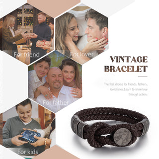Custom Leather Bracelet