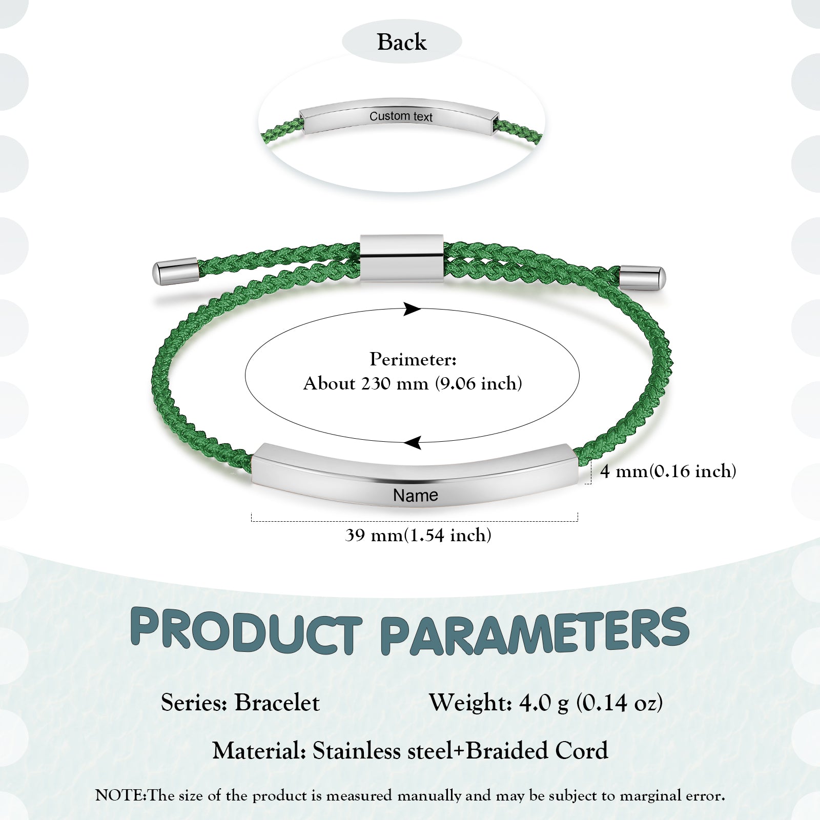 Custom Name Bracelet
