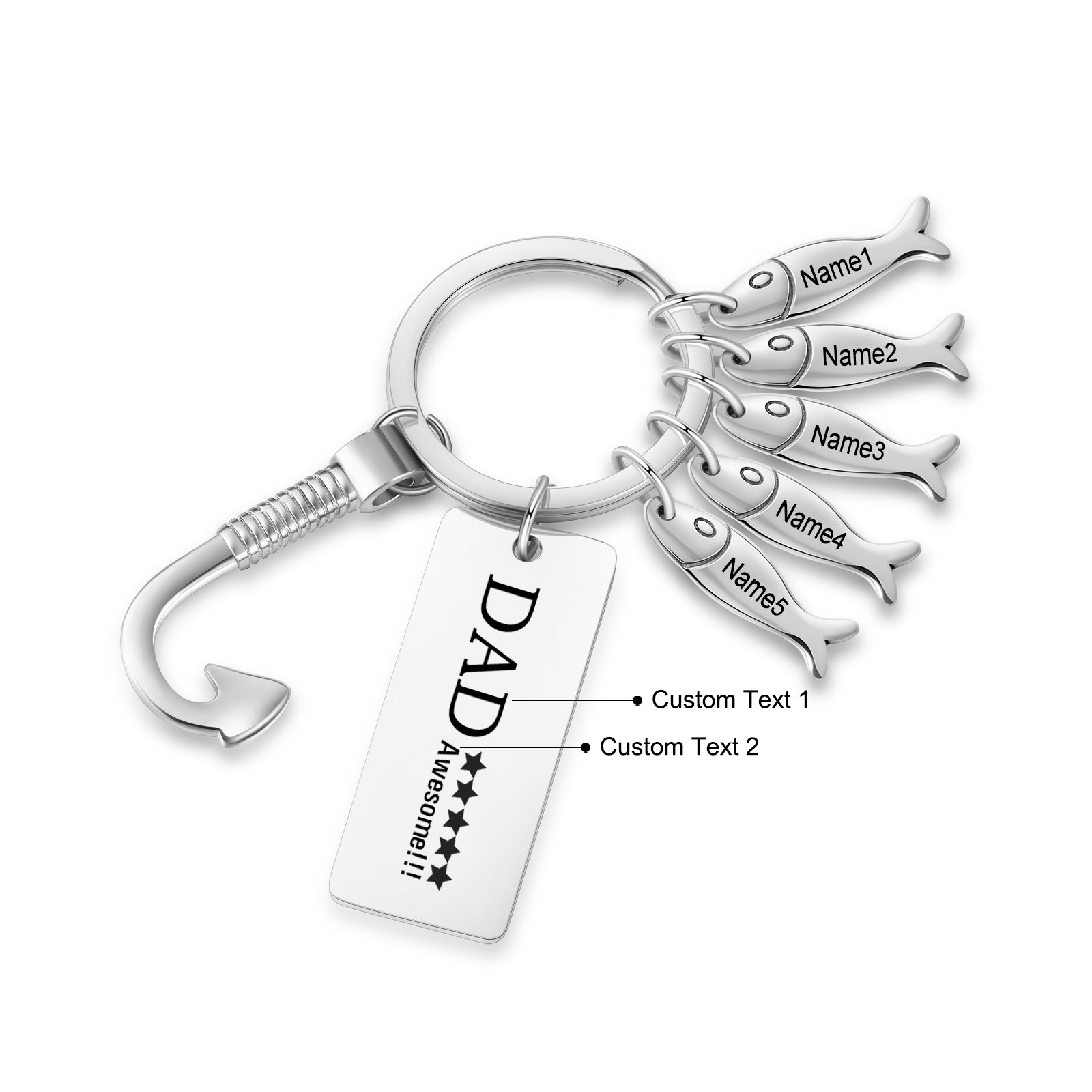 Custom Stainless Steel Keychain