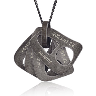 TO MY DAD-Necklace with Personalized Pendant