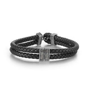 Custom Men Leather Bracelet