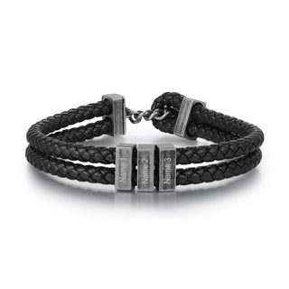 Custom Men Leather Bracelet