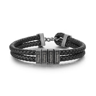 Custom Men Leather Bracelet