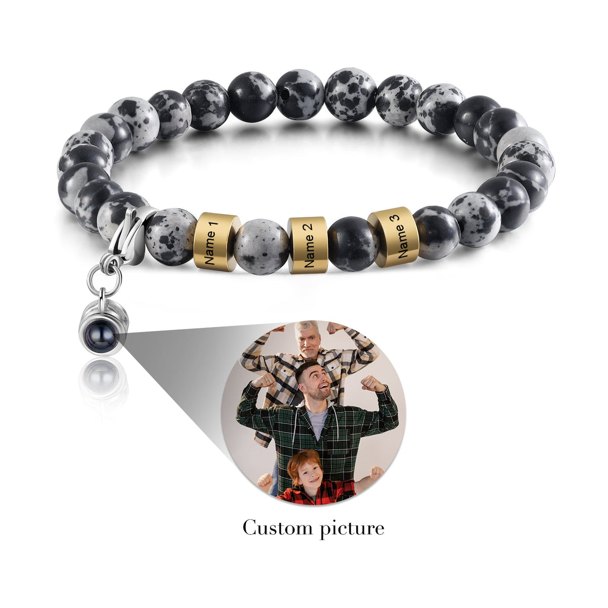Custom Photo Projection Bracelet