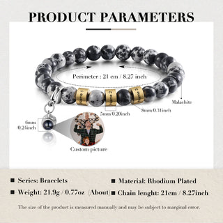 Custom Photo Projection Bracelet