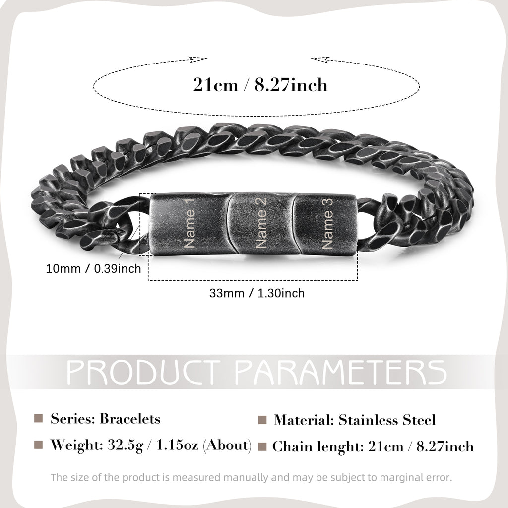Custom Stainless Steel Bracelet