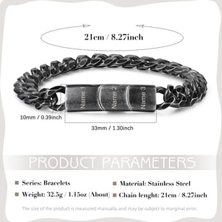Custom Stainless Steel Bracelet