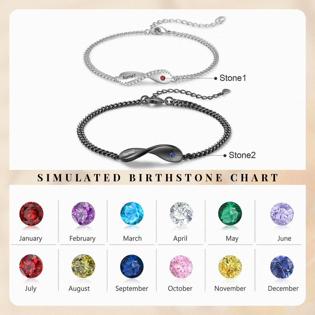 Custom Couple Bravelet