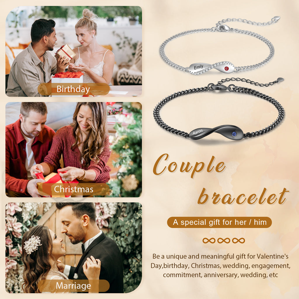 Custom Couple Bravelet