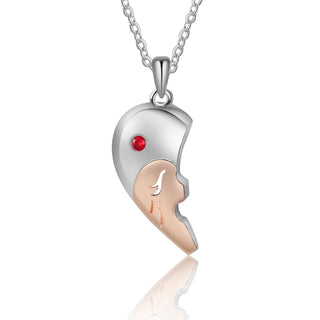 Custom Heart Broken Couple Bracelet