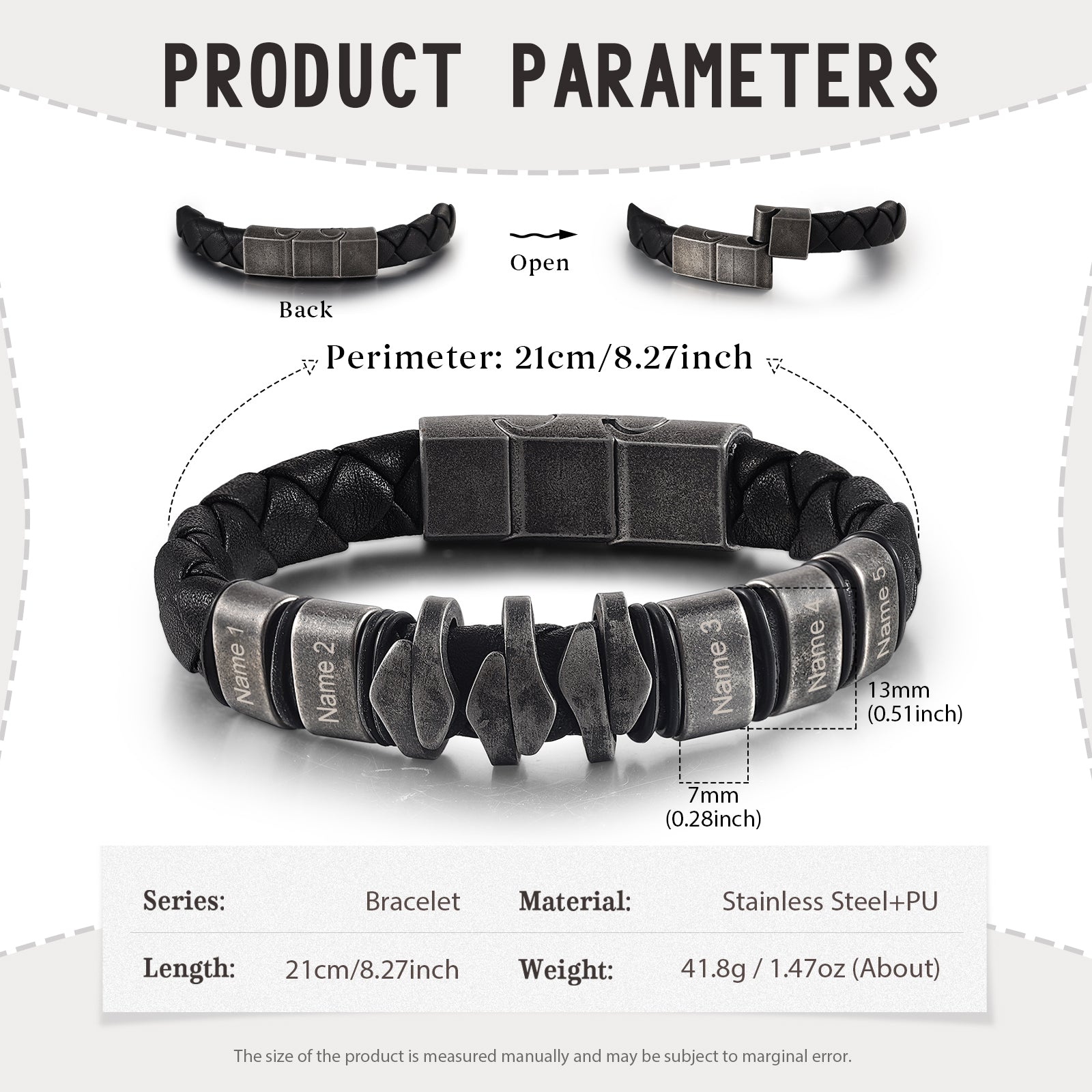 Custom Men Bracelet