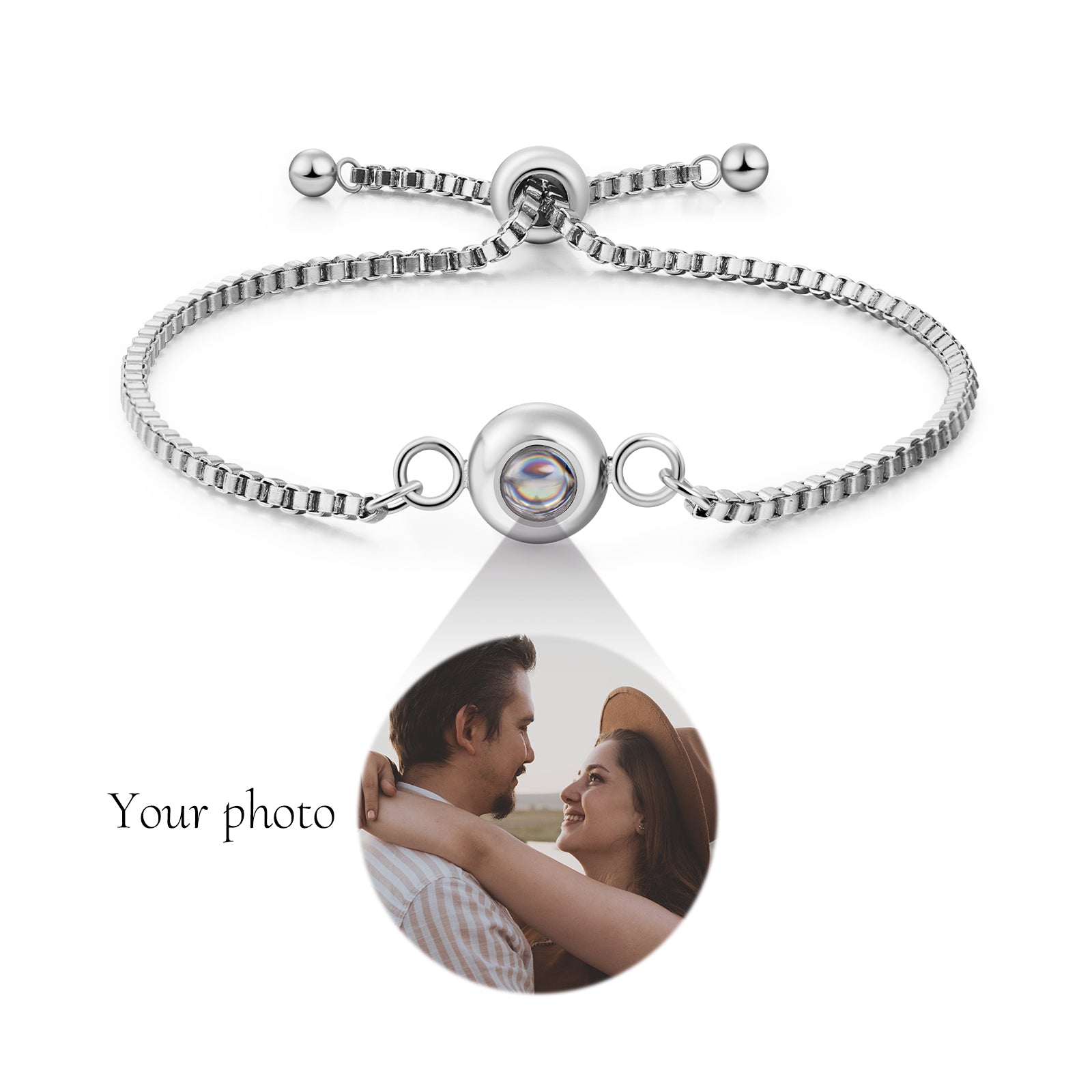 Custom Photo Projection Bracelet