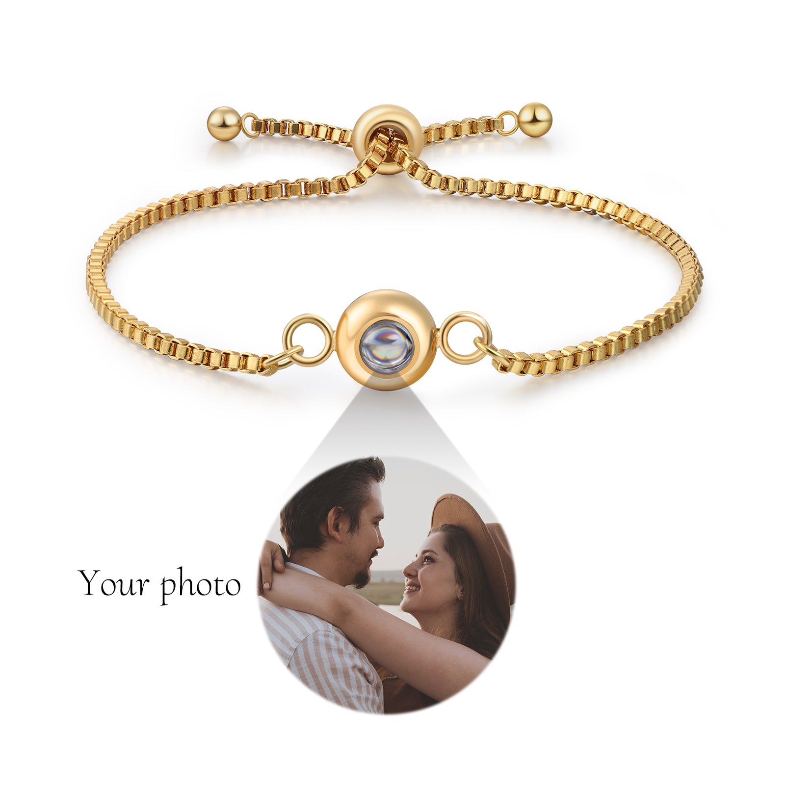 Custom Photo Projection Bracelet