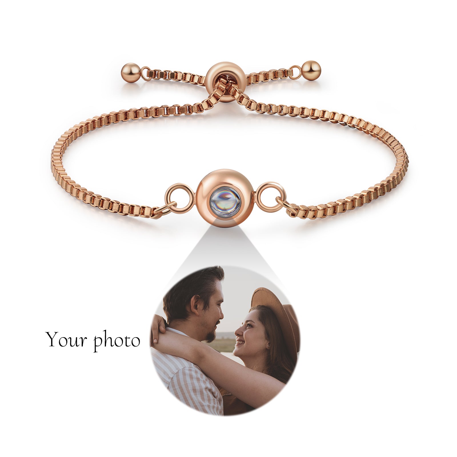 Custom Photo Projection Bracelet