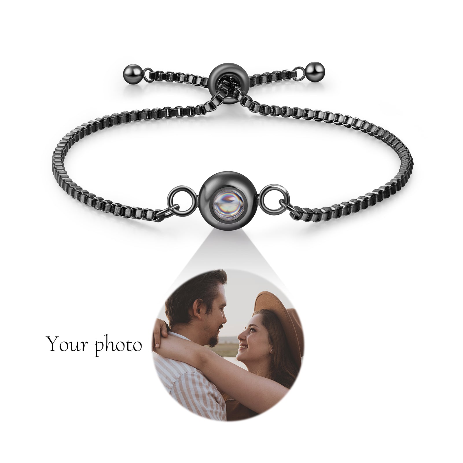 Custom Photo Projection Bracelet
