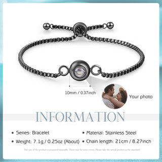 Custom Photo Projection Bracelet