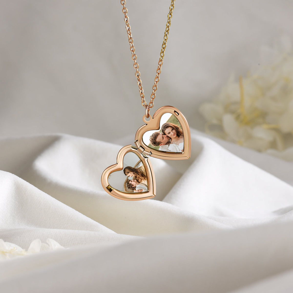 Custom Name Heart Necklace