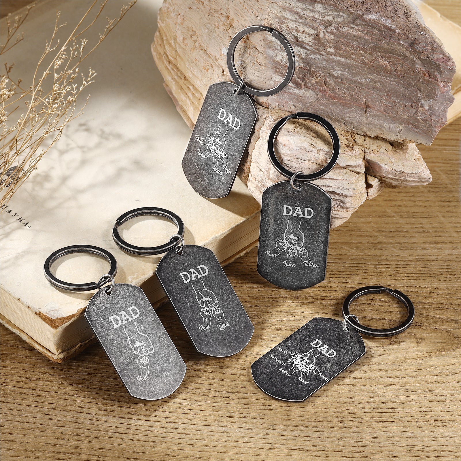 Custom Name Keychain