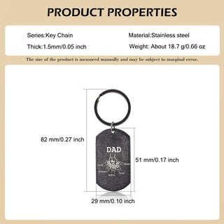 Custom Name Keychain