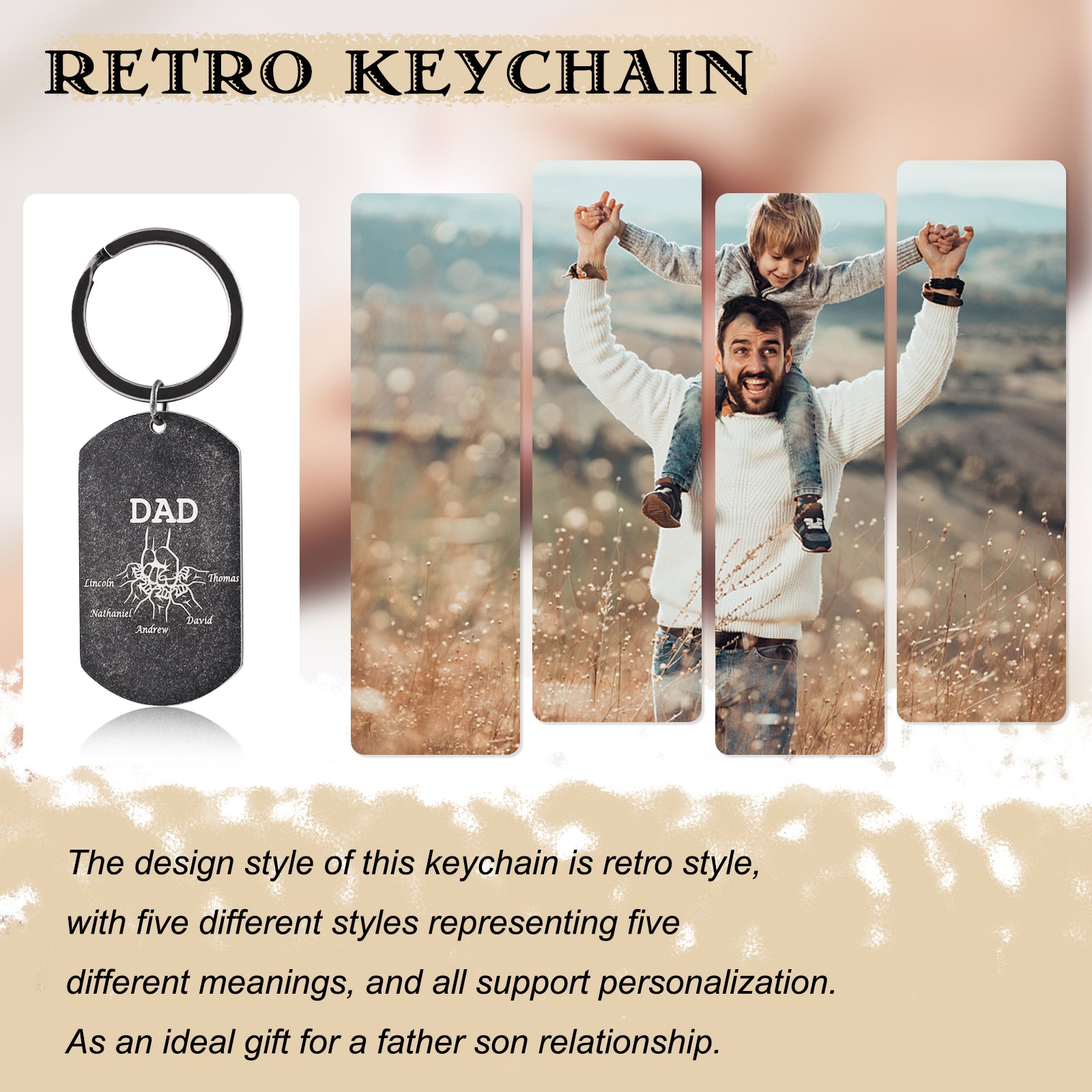 Custom Name Keychain