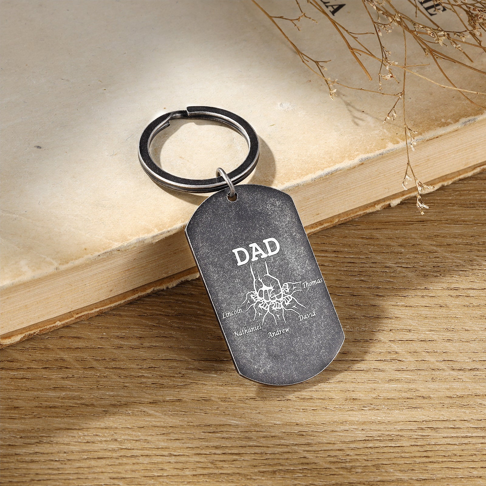 Custom Name Keychain