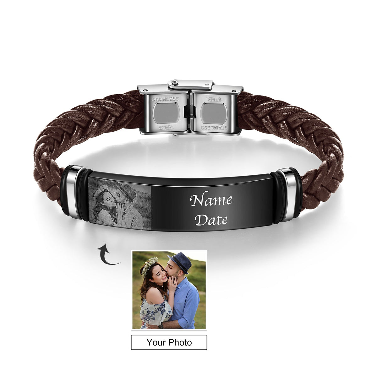 Custom Photo Bracelet