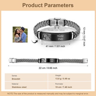 Custom Photo Bracelet
