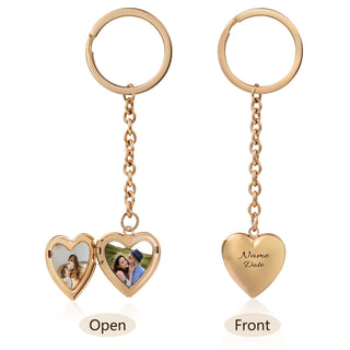 Custom Heart Keychain