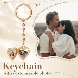 Custom Heart Keychain