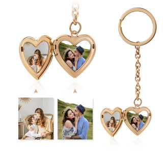 Custom Heart Keychain