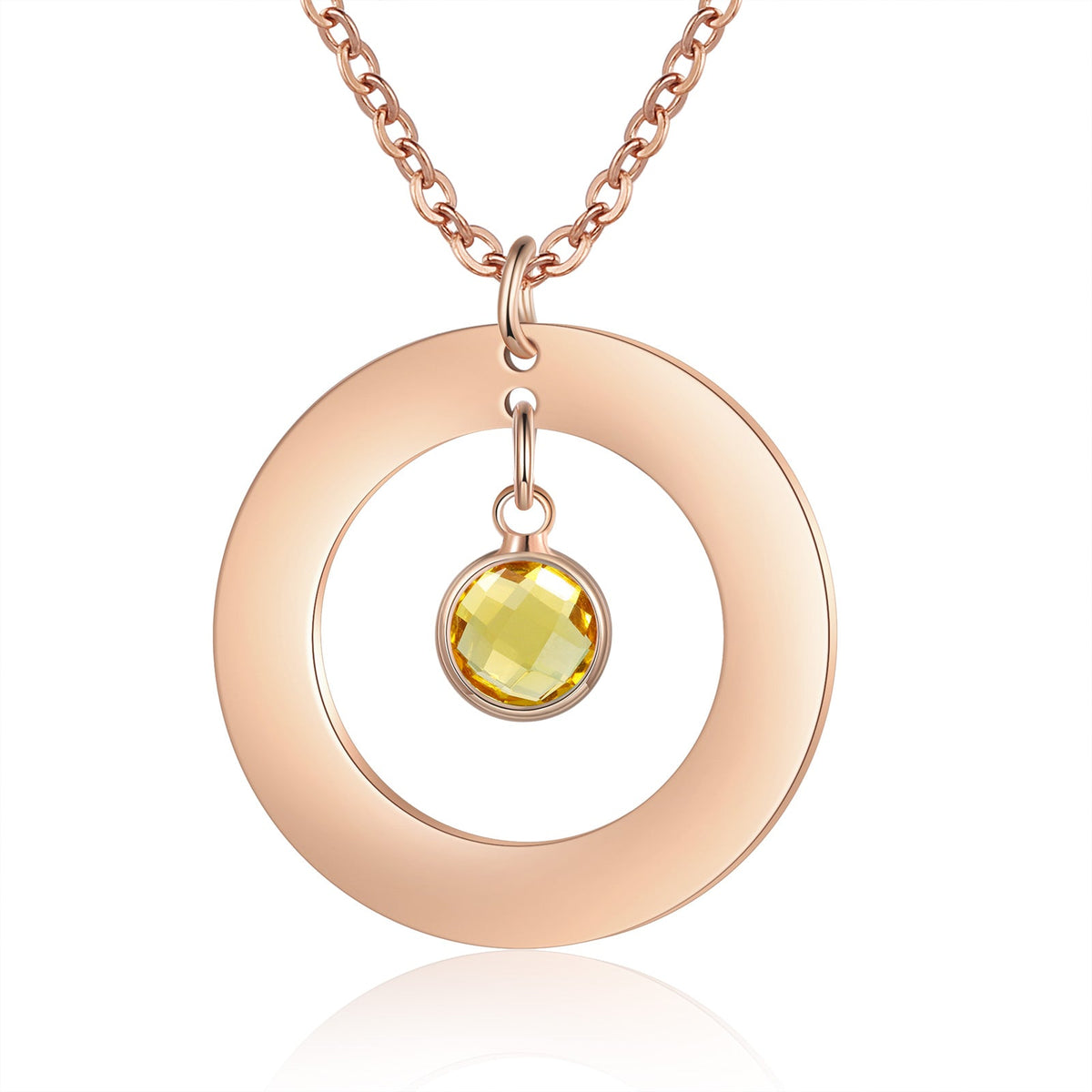 Custom Birthstone Necklace