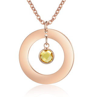 Custom Birthstone Necklace