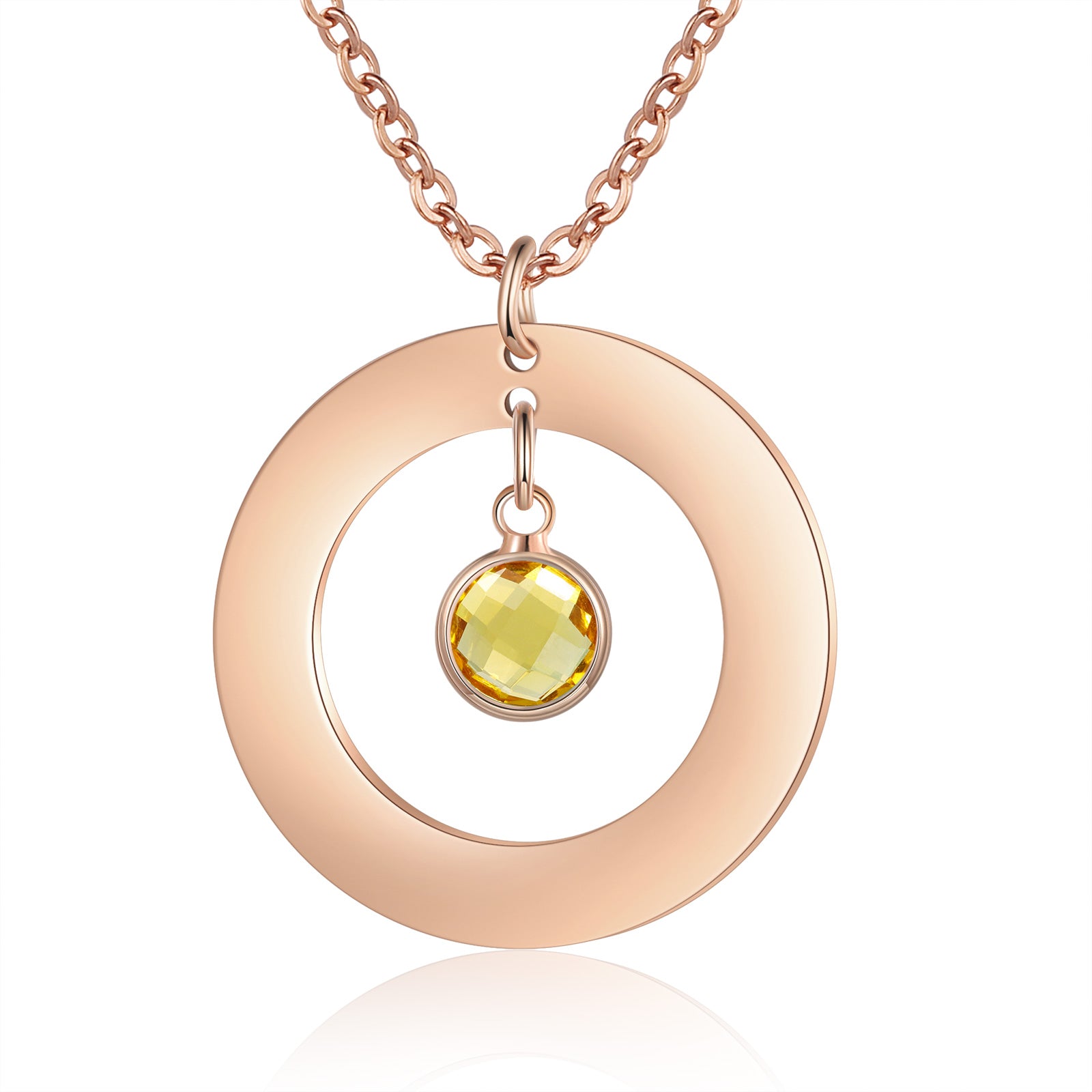 Custom Birthstone Necklace
