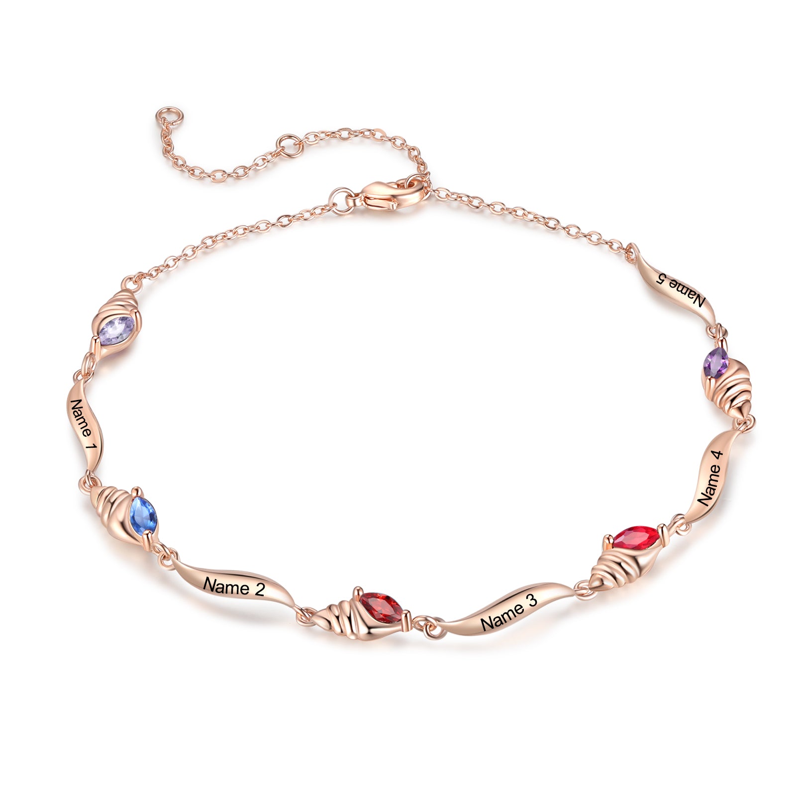 Custom Birthstone Bracelet