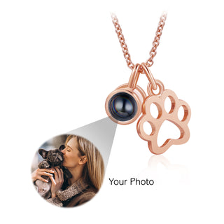 Custom Photo Projection Necklace