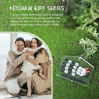 Stainless Steel Custom Name Keychain