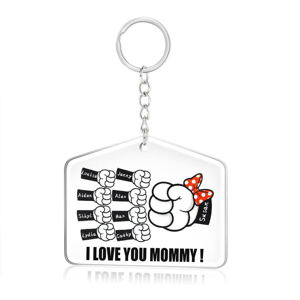 Stainless Steel Custom Name Keychain