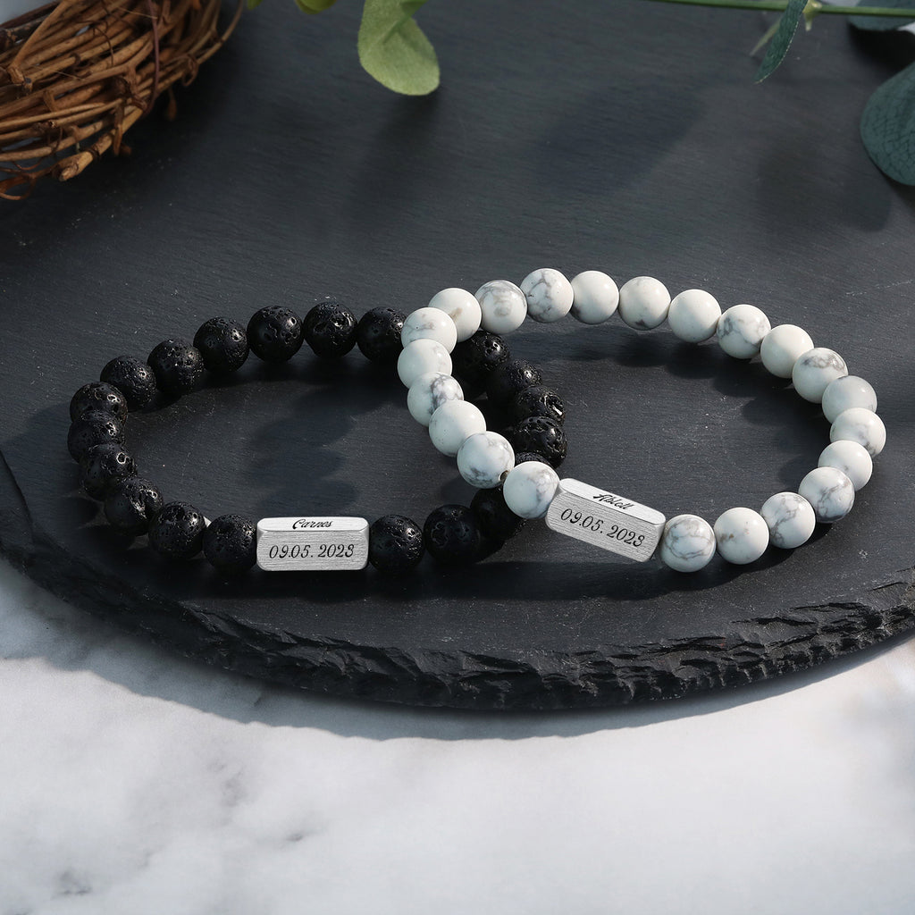 Custom Couple Bracelets
